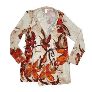Floral Print Women's Sweater